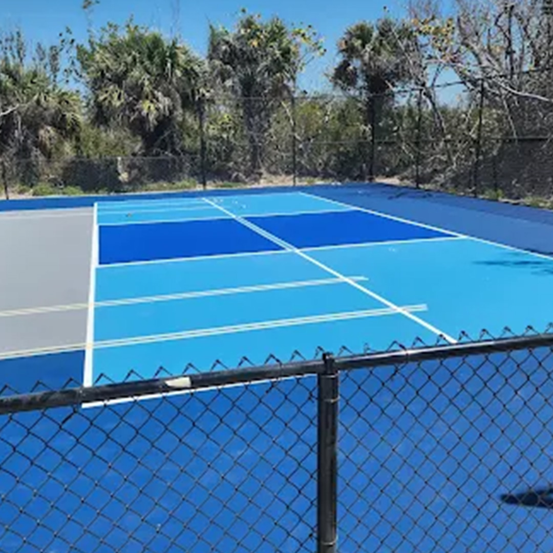 multi sport pickleball court and tennis